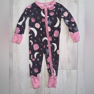 Little Sleepies To the Moon & Back Zippy size 0-3 months